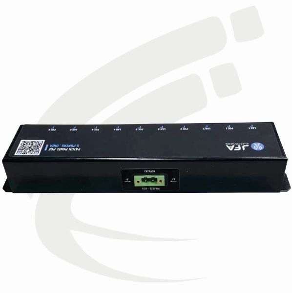 PATCH PANEL 5 PORTAS POE GIGA JFA