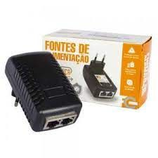 FONTE ADAPTADORA POE 24V 01A FC COM LED
