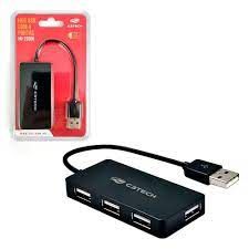 HUB USB 2.0 4 PORTAS HU-220BK C3T