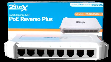 SWITCH 2 FLEX POE REVERSO PLUS N1008PLUS