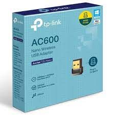 ADAPTADOR TPLINK WIRELESS USB NANO ARCHER...