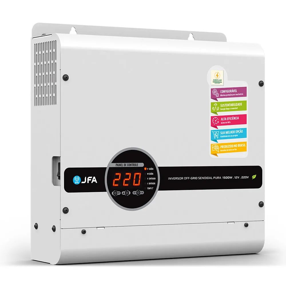 INVERSOR OFF-GRID SENOIDAL PURA 1500W 12/...