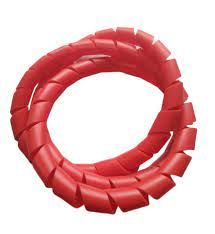 SPIRAL TUBE 1/2" 12,0 X 9,8 VERMELHA RL 5...
