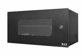 MINI RACK 19" 05U X 350MM ACR C/ 02 CH MA...