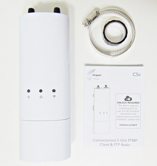 * MIMOSA C5C 5GHZ 20DBI 2X2 MU-MIMO CLIEN...