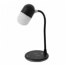 LUMINARIA DE MESA LED LUMI PLAY PRETA